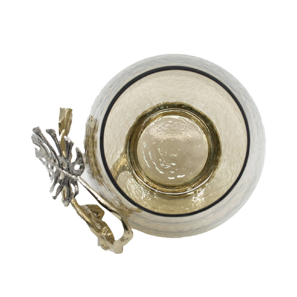 Modern European furniture - Palm Style Glass Candle Holder - www.oroa.com