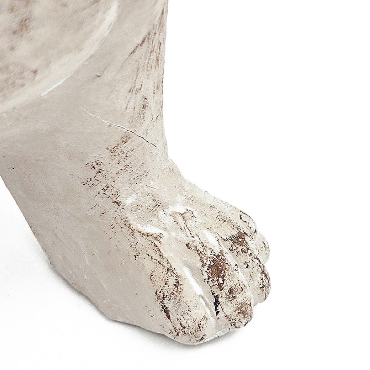 Beige Standing Bulldog Figurine | OROA