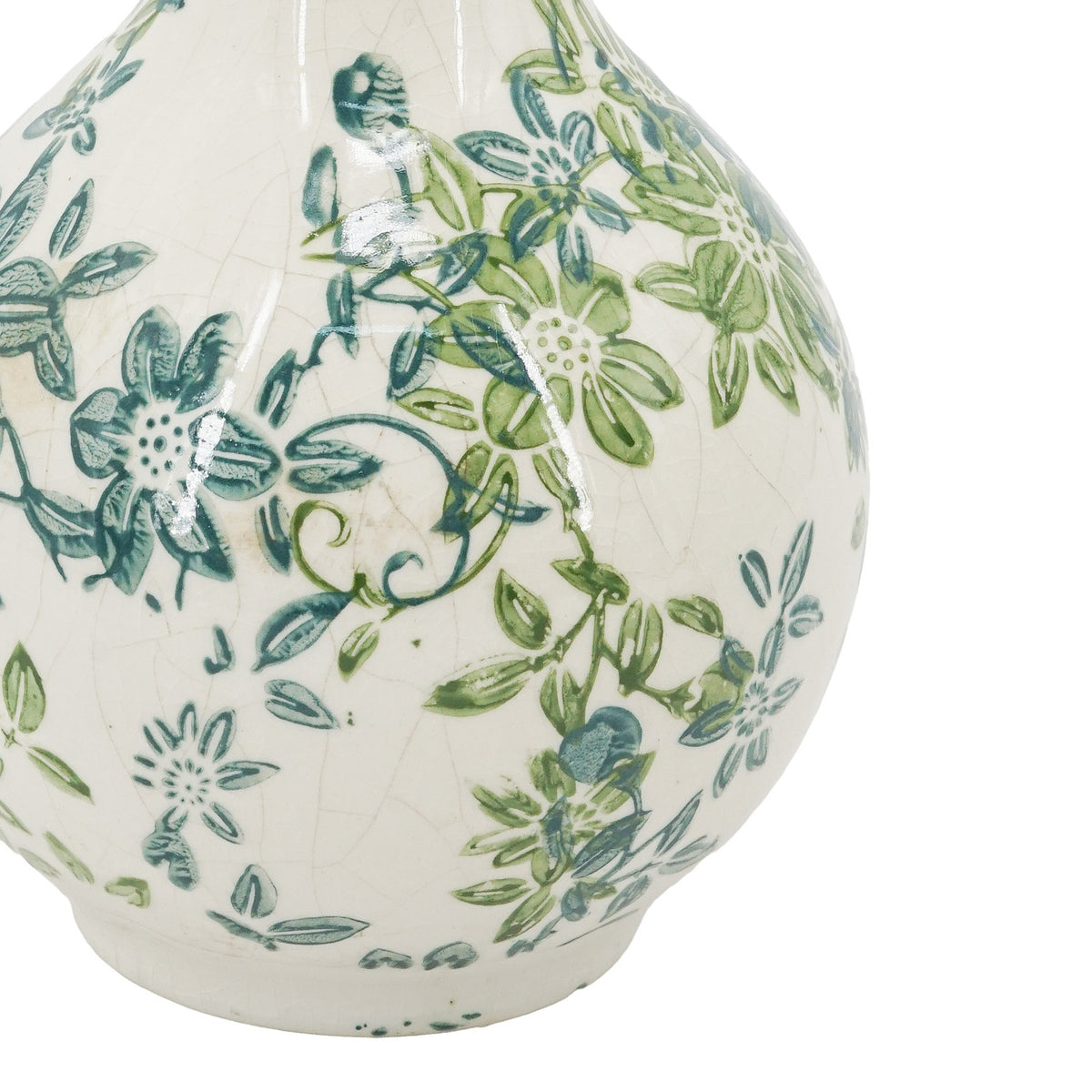 Floral Ceramic Vase (Set of 3) | OROA
