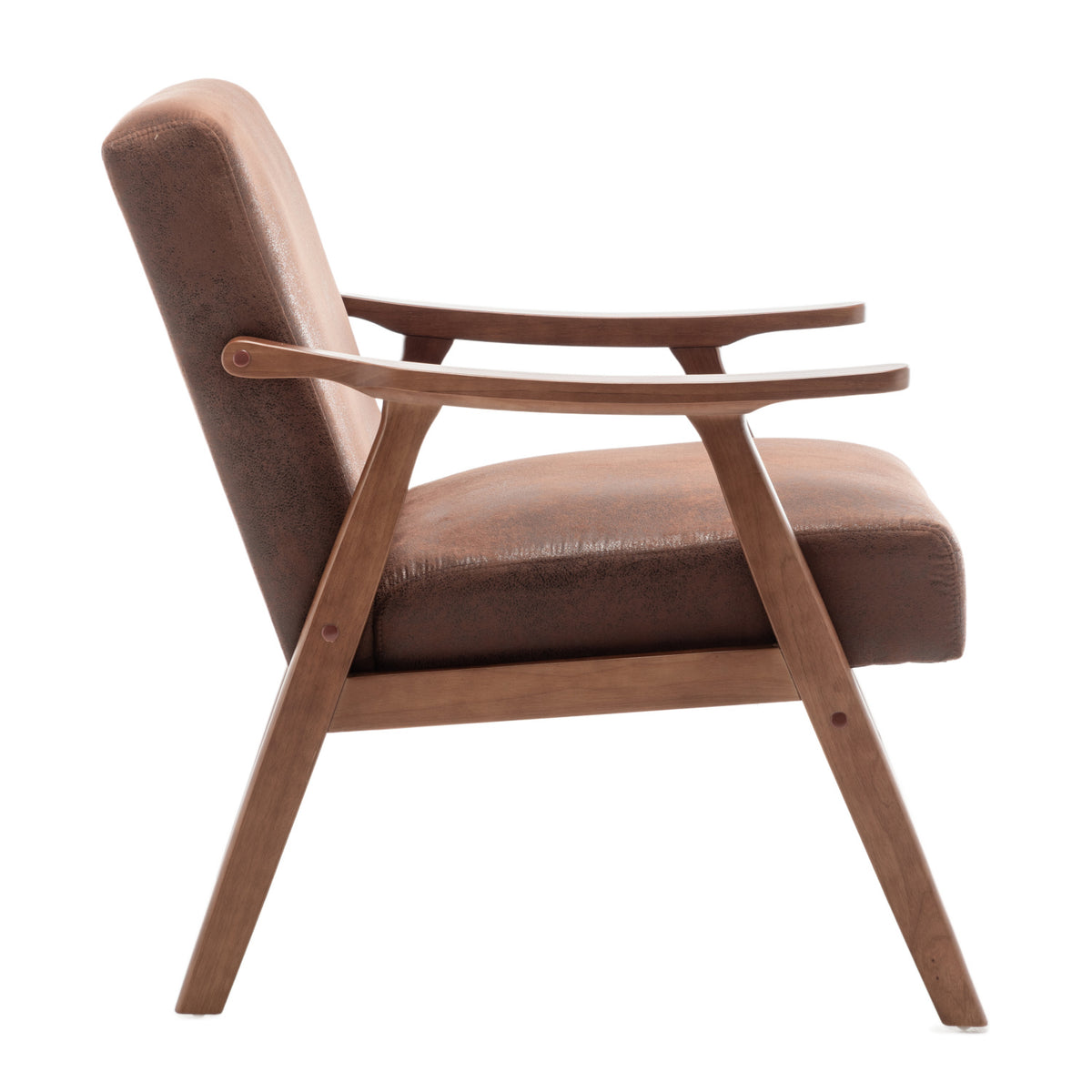 Modern European furniture - Wingback Solid Wood Frame Armchair - www.oroa.com