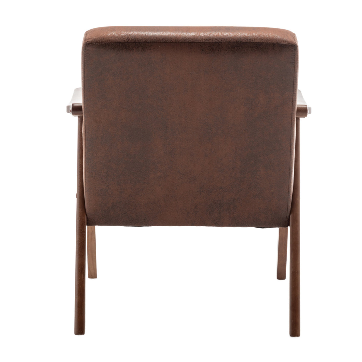 Modern European furniture - Wingback Solid Wood Frame Armchair - www.oroa.com