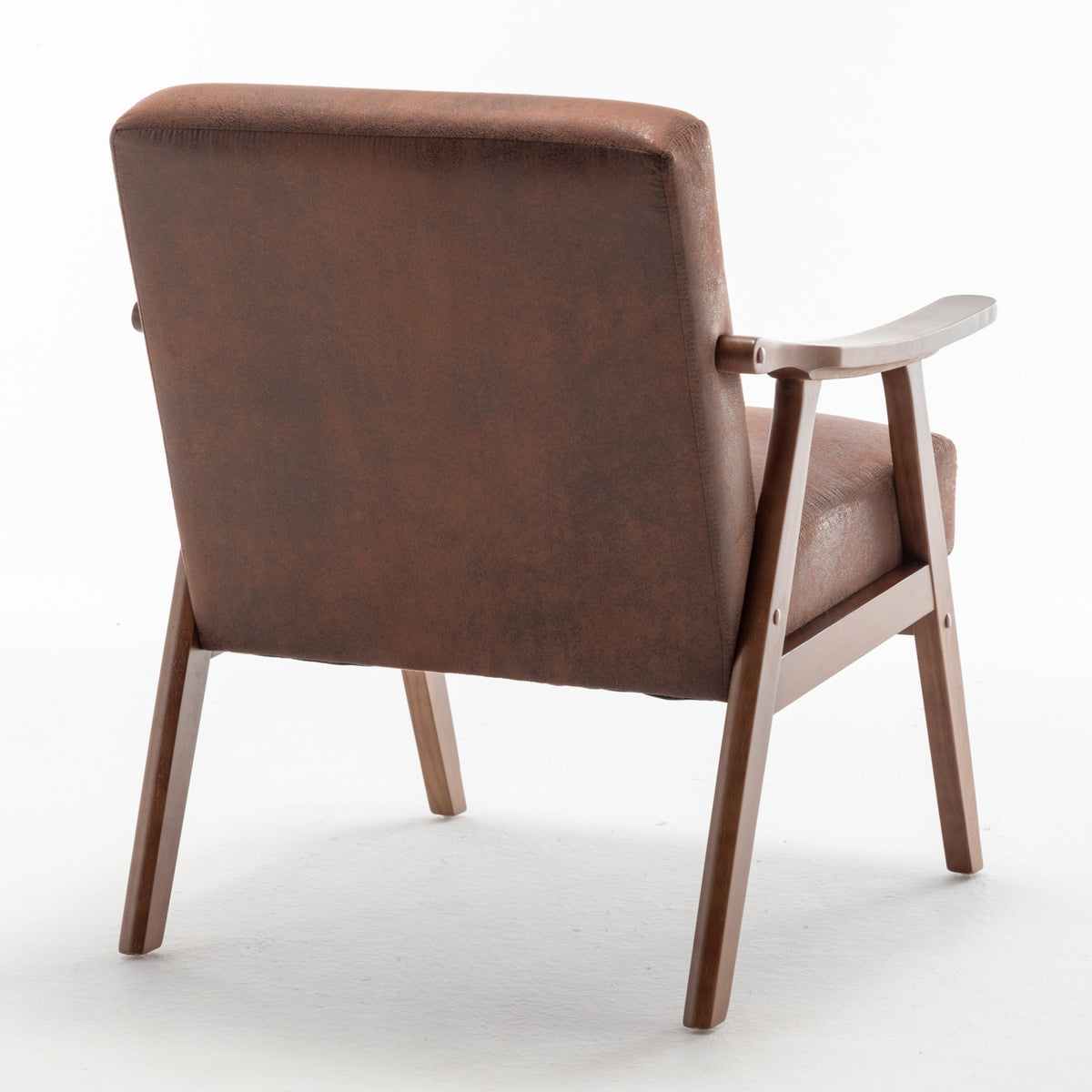Modern European furniture - Wingback Solid Wood Frame Armchair - www.oroa.com