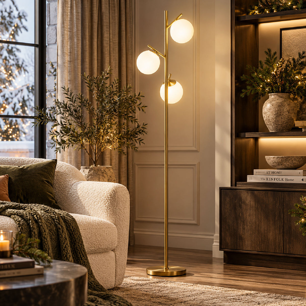 Modern Tree Standing Floor Lamp | OROA