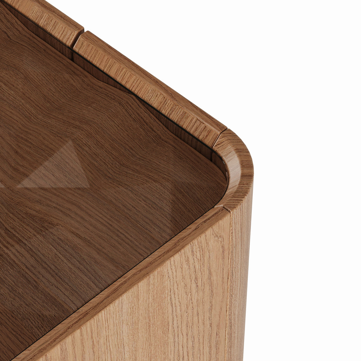 Modern European furniture - Modern Wooden Square Coffee Table - www.oroa.com