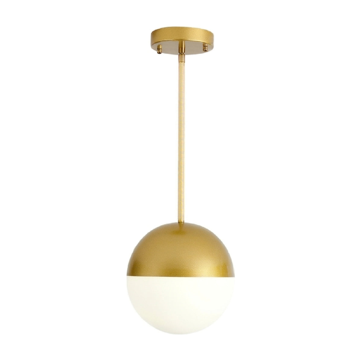 Modern European furniture - Brushed Gold Pendant Lights (2) - www.oroa.com