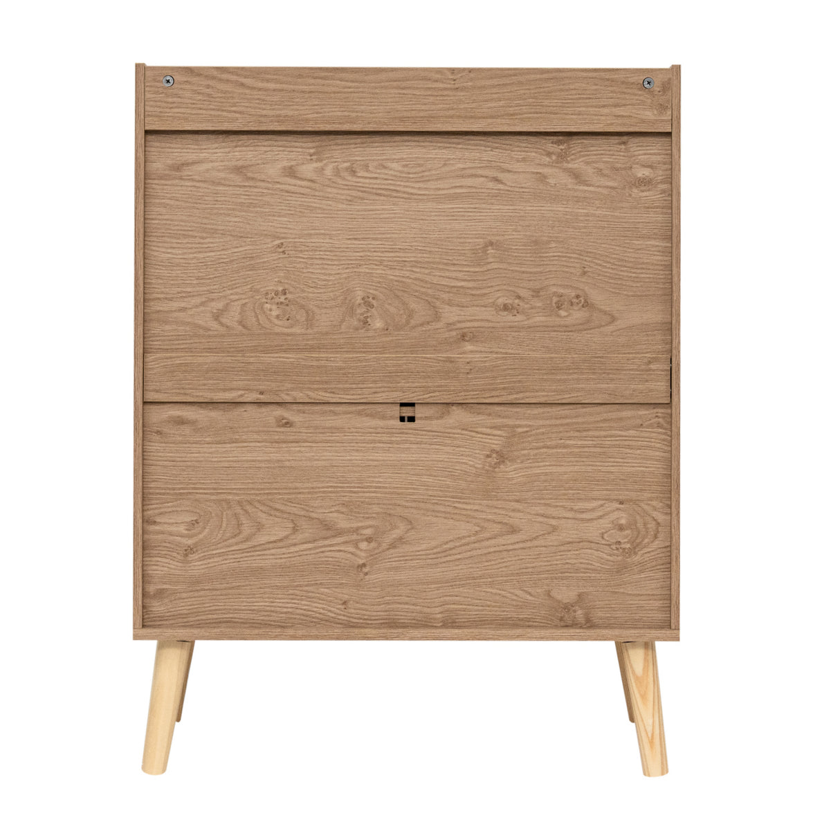 Natural 2 Doors Farmhouse Buffet Cabinet | OROA