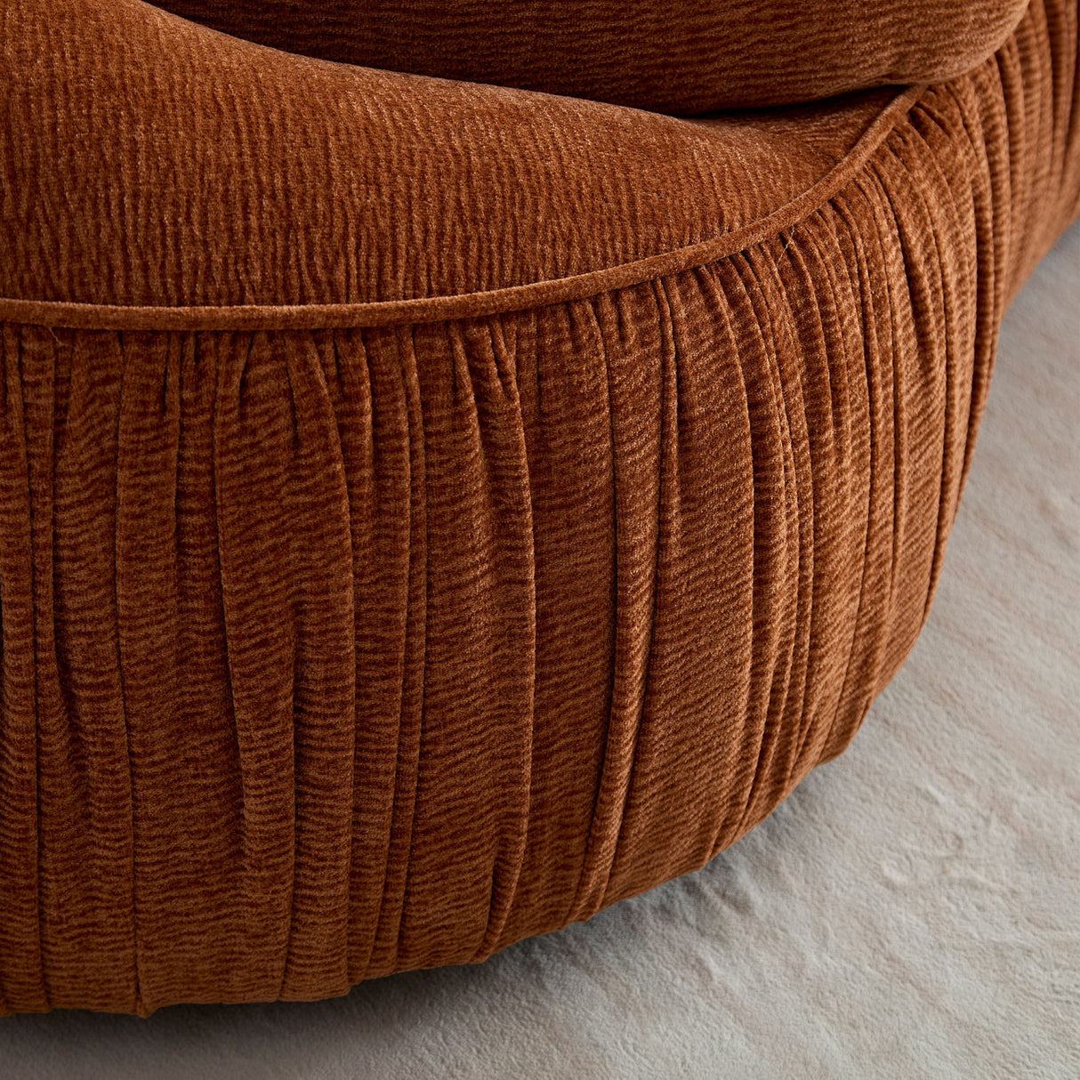 Orange Curved Sofa | OROA