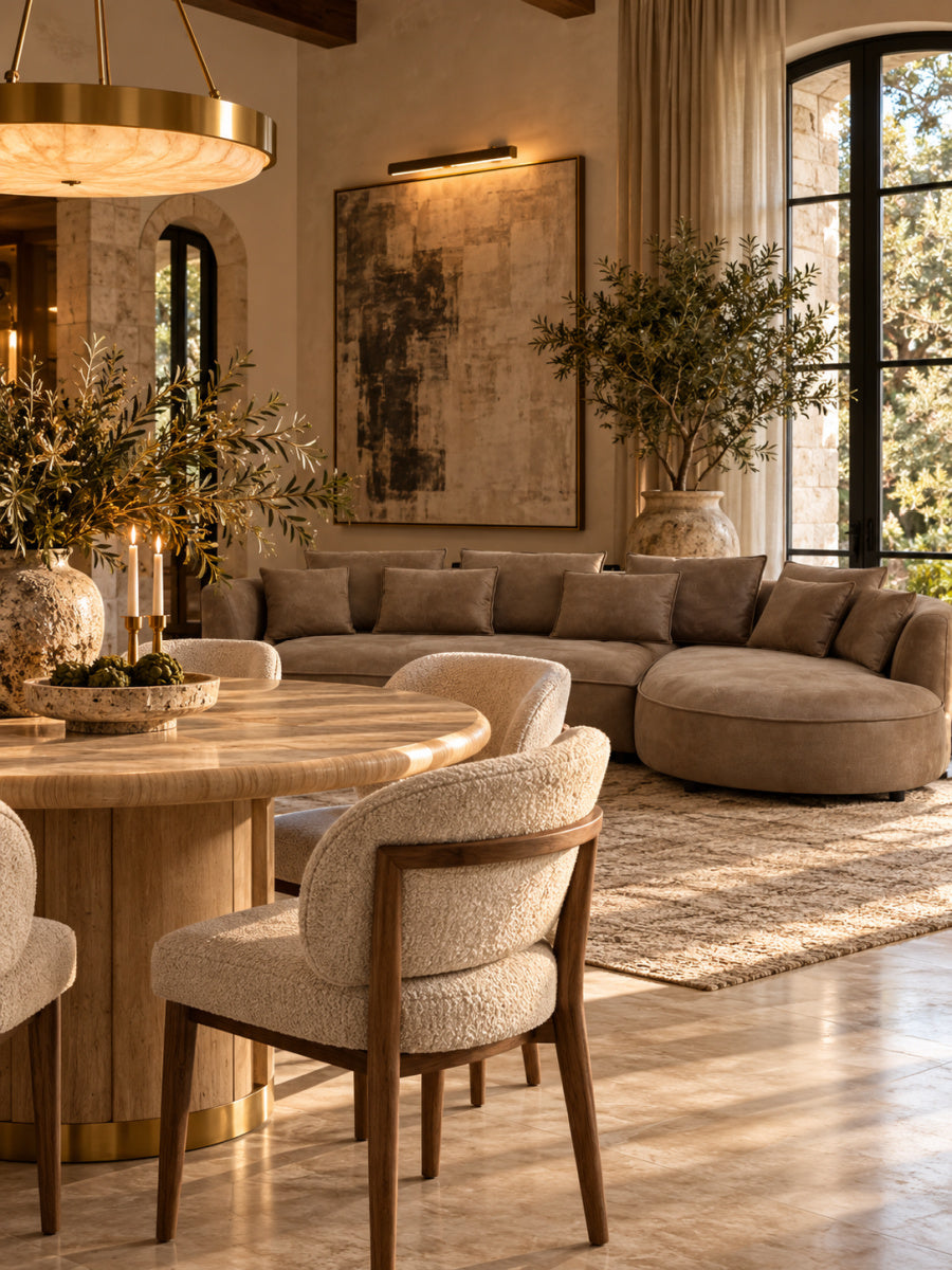 Modern Sectional Curved Sofa | OROA