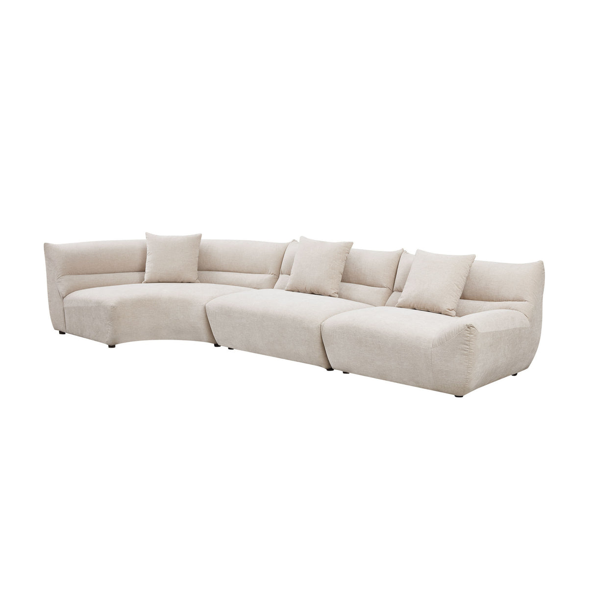 Curved Sectional Sofa | OROA