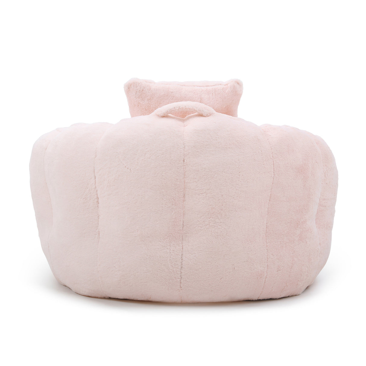 Fur Shell-Shaped Chair with Footstool | OROA
