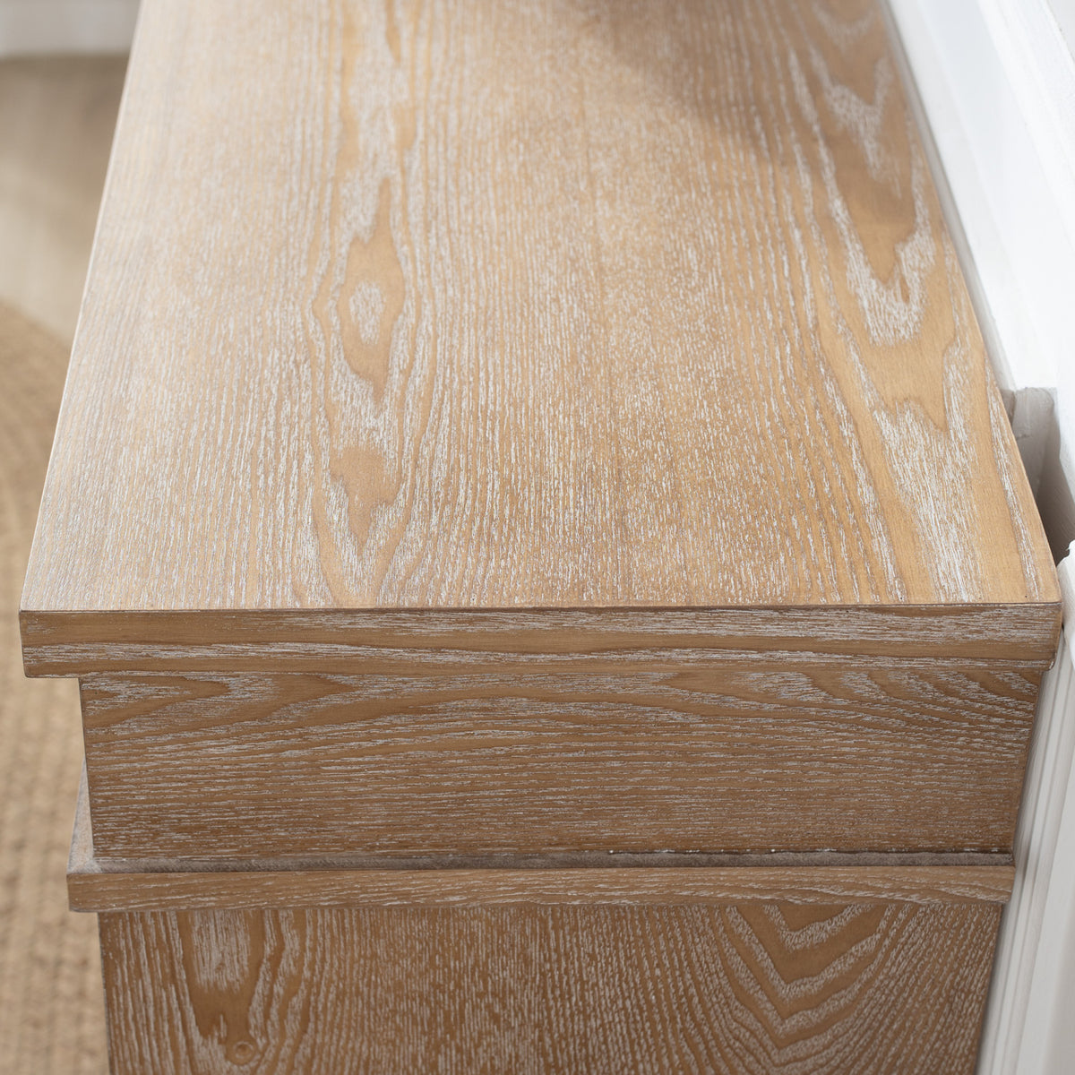 Modern European furniture - Natural Wood Archway Console Table - www.oroa.com