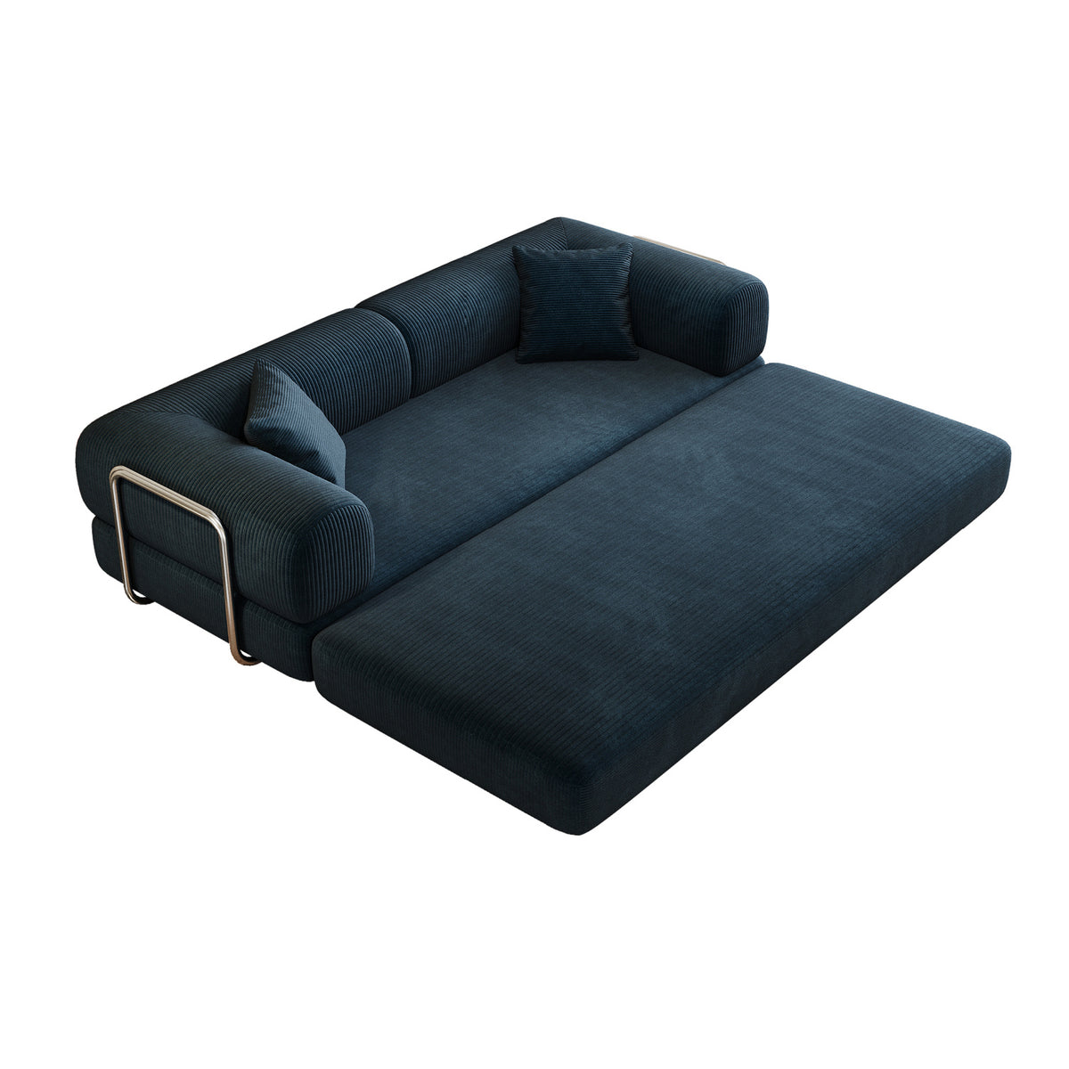 Corduroy Upholstered Sofa Bed | OROA