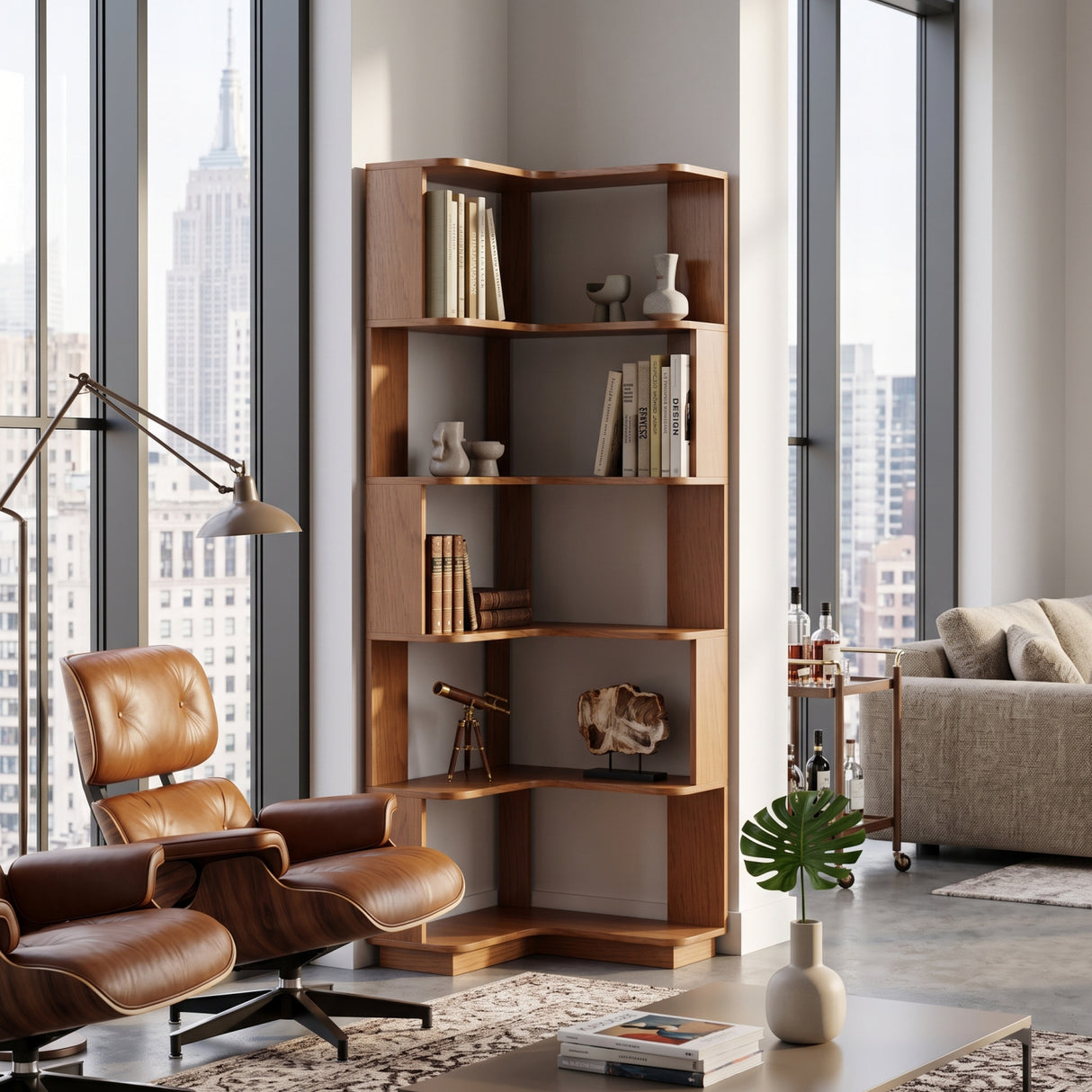 corner cabinet - bookshelves - oroa.com