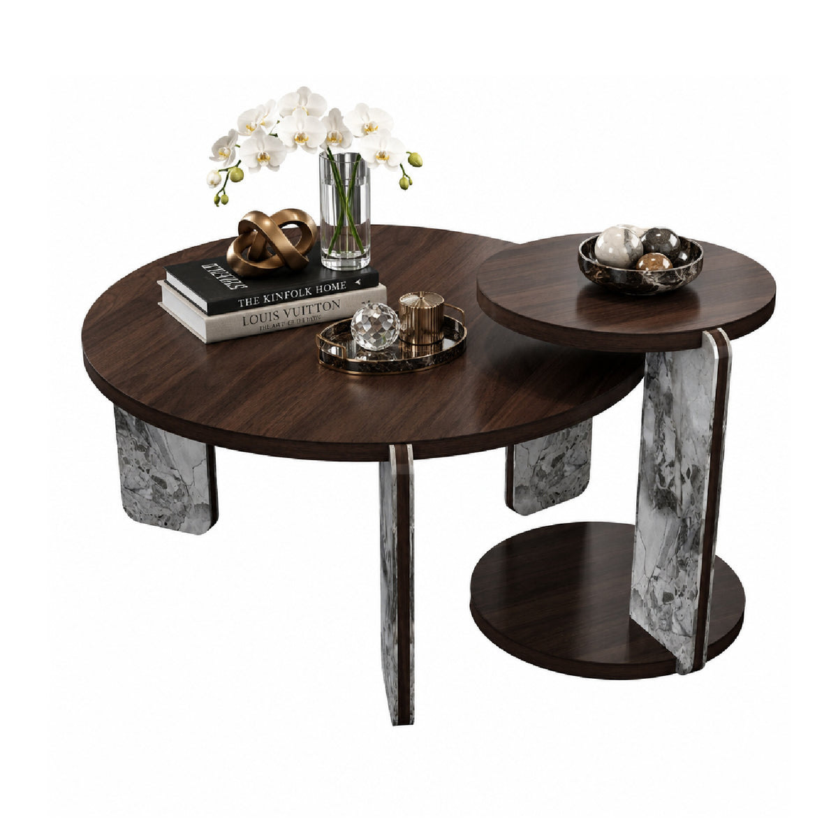 Stone Base Coffee Tables (2) | OROA