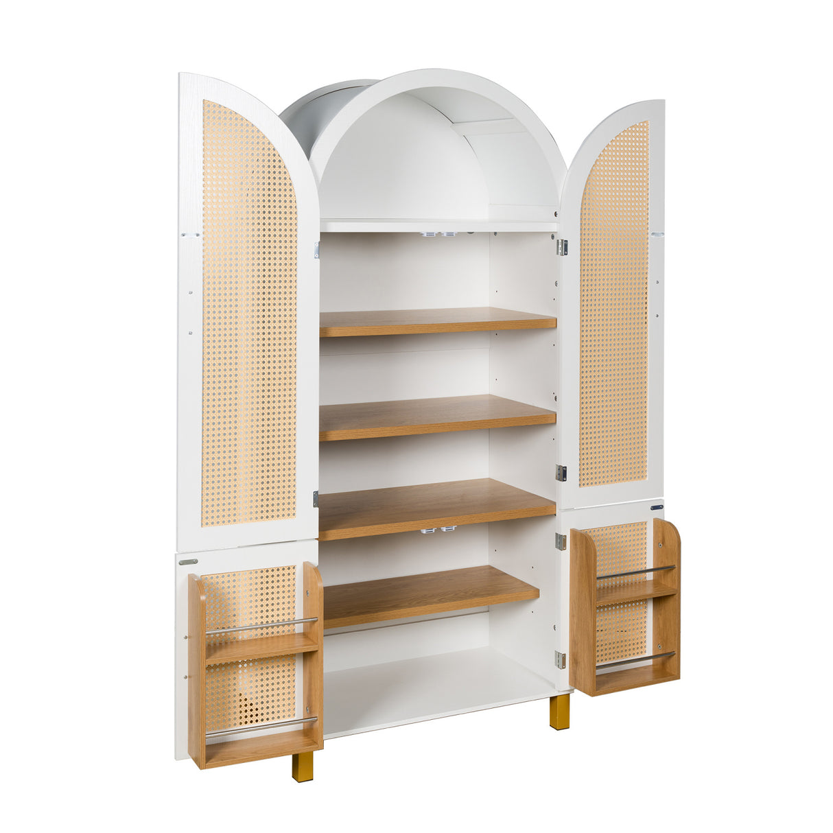 Modern Rattan Arched Cabinet | OROA