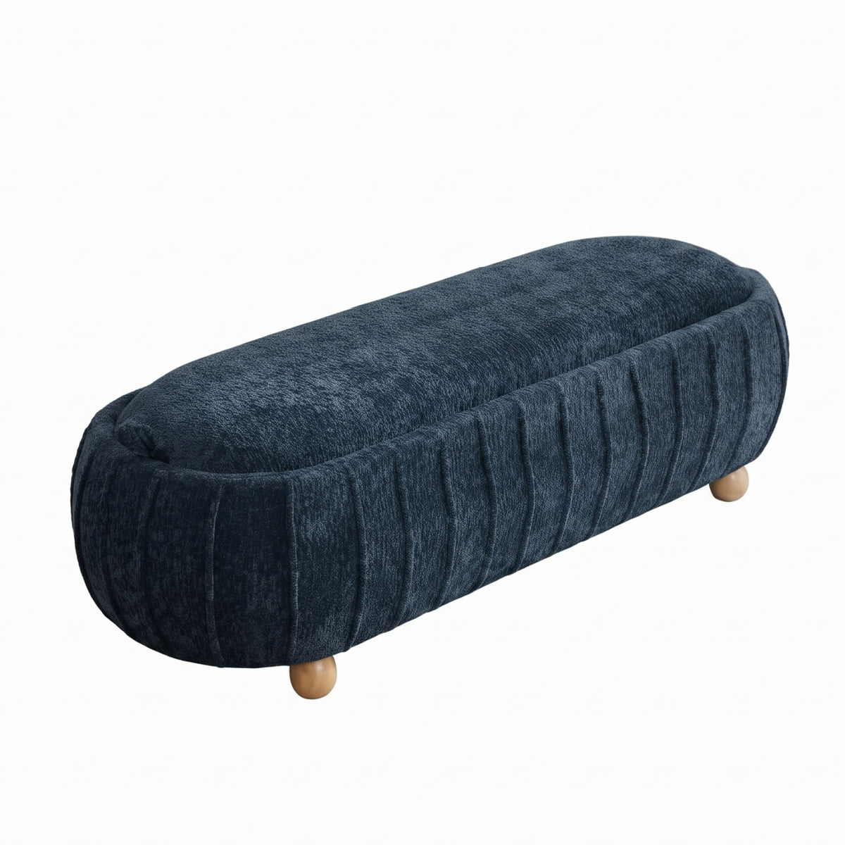 Modern European furniture - Blue Accent Bed Bench - www.oroa.com