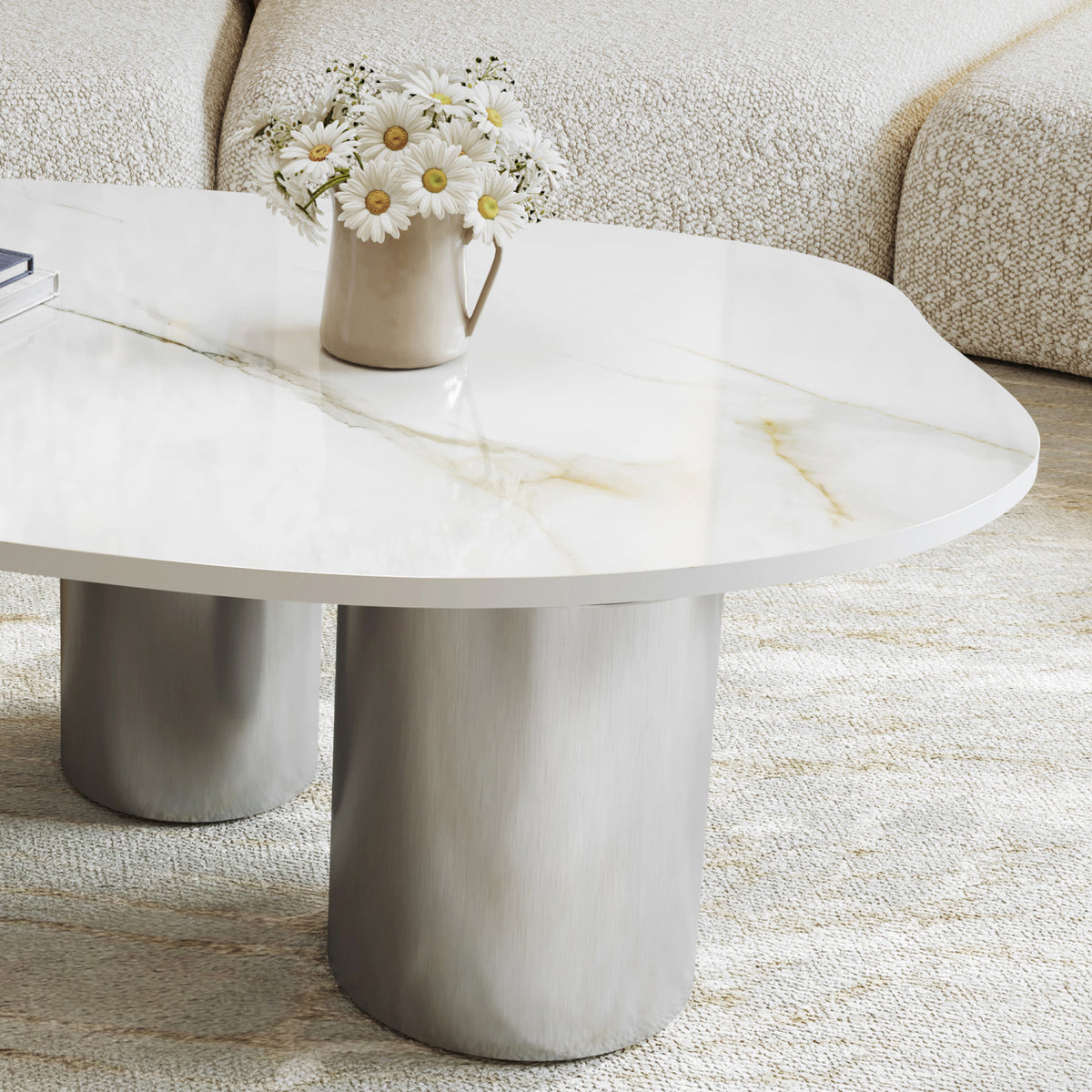 Minimalist Marble Coffee Table | OROA