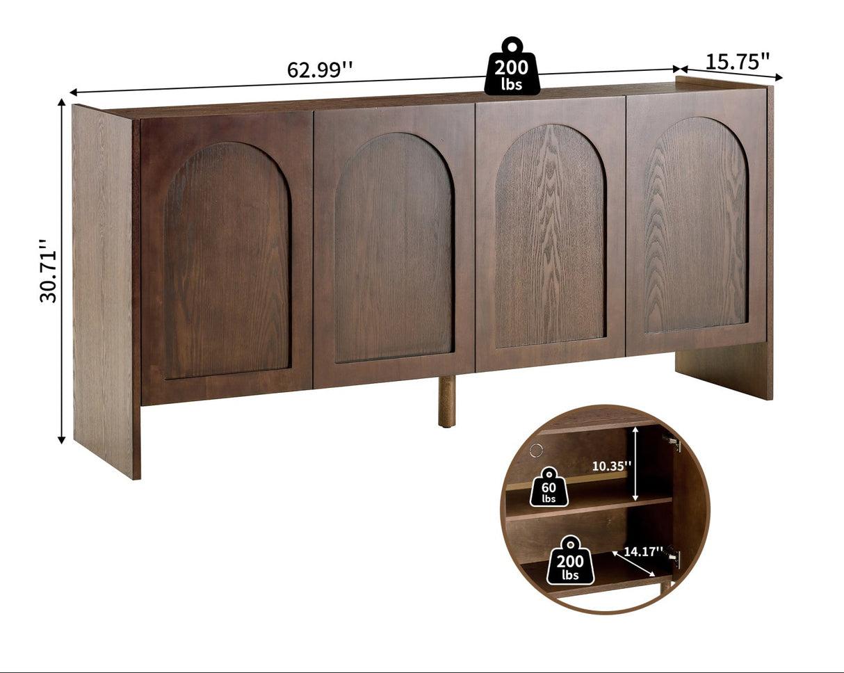 Mid-Century Arched Sideboard | OROA
