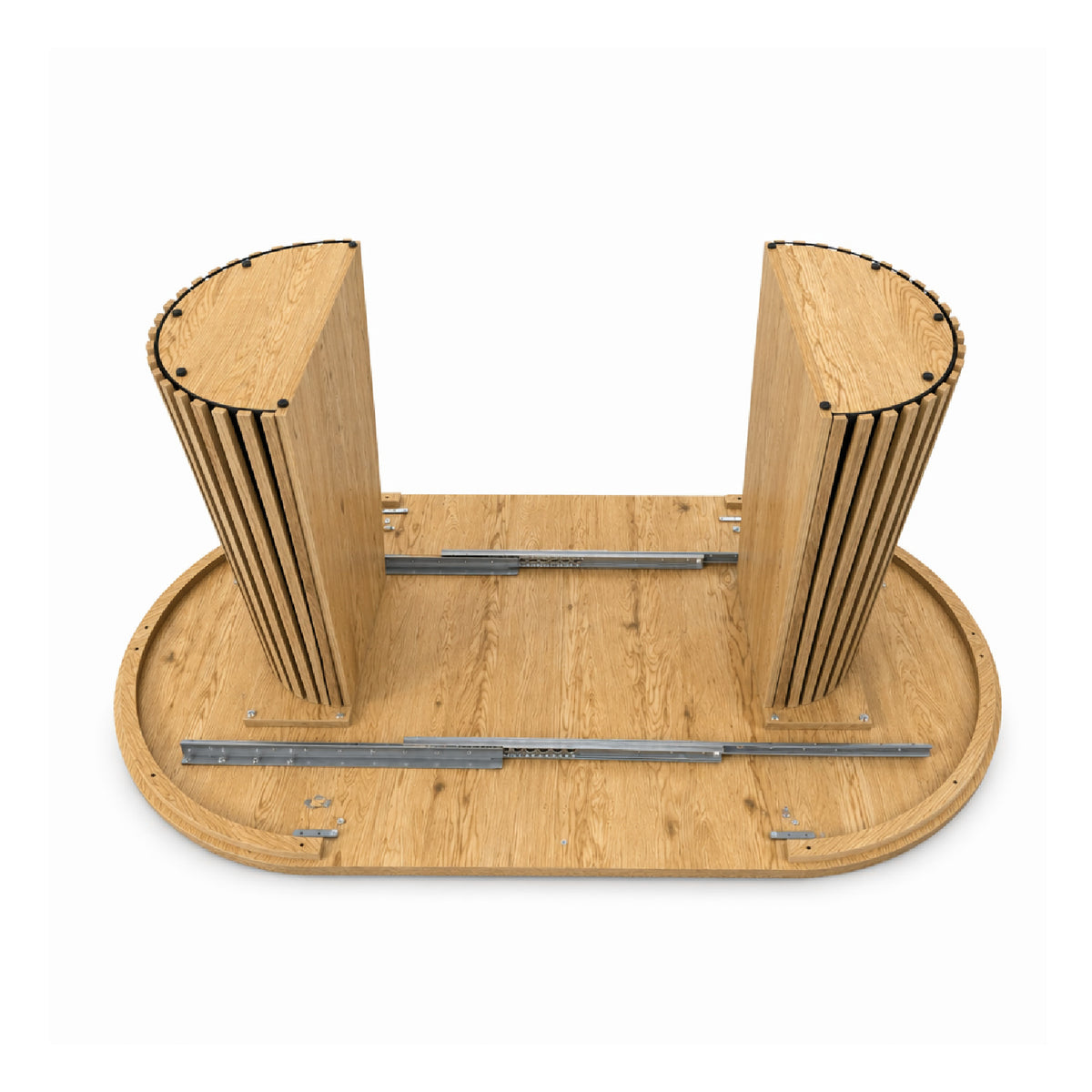 Modern Extendable Oval Wooden Dining Table | OROA