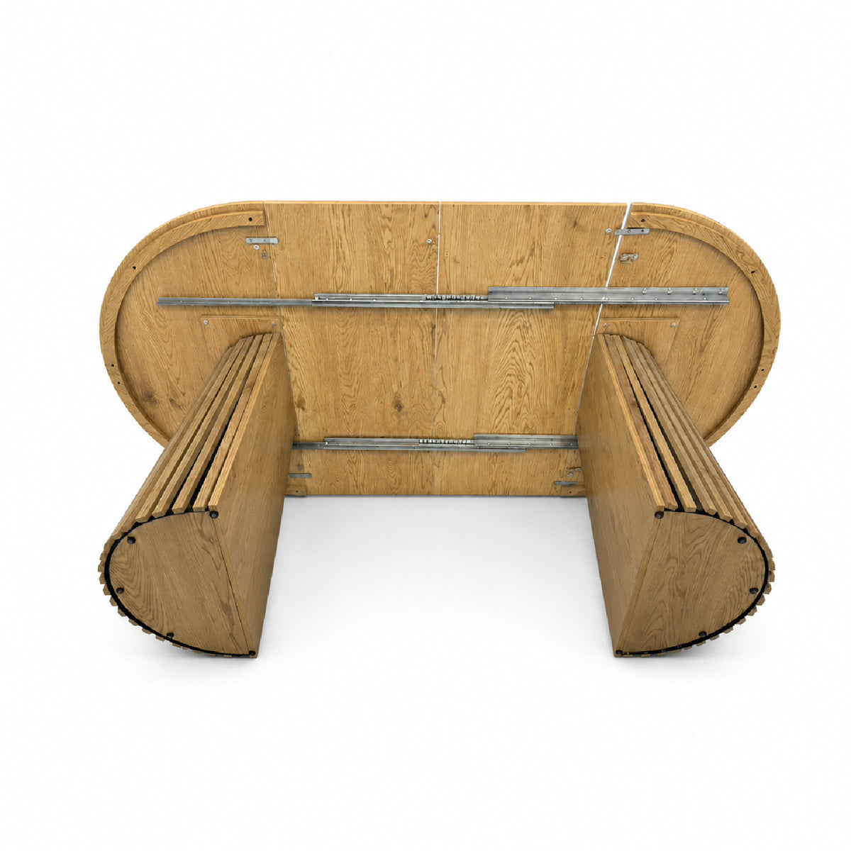 Modern Extendable Oval Wooden Dining Table | OROA