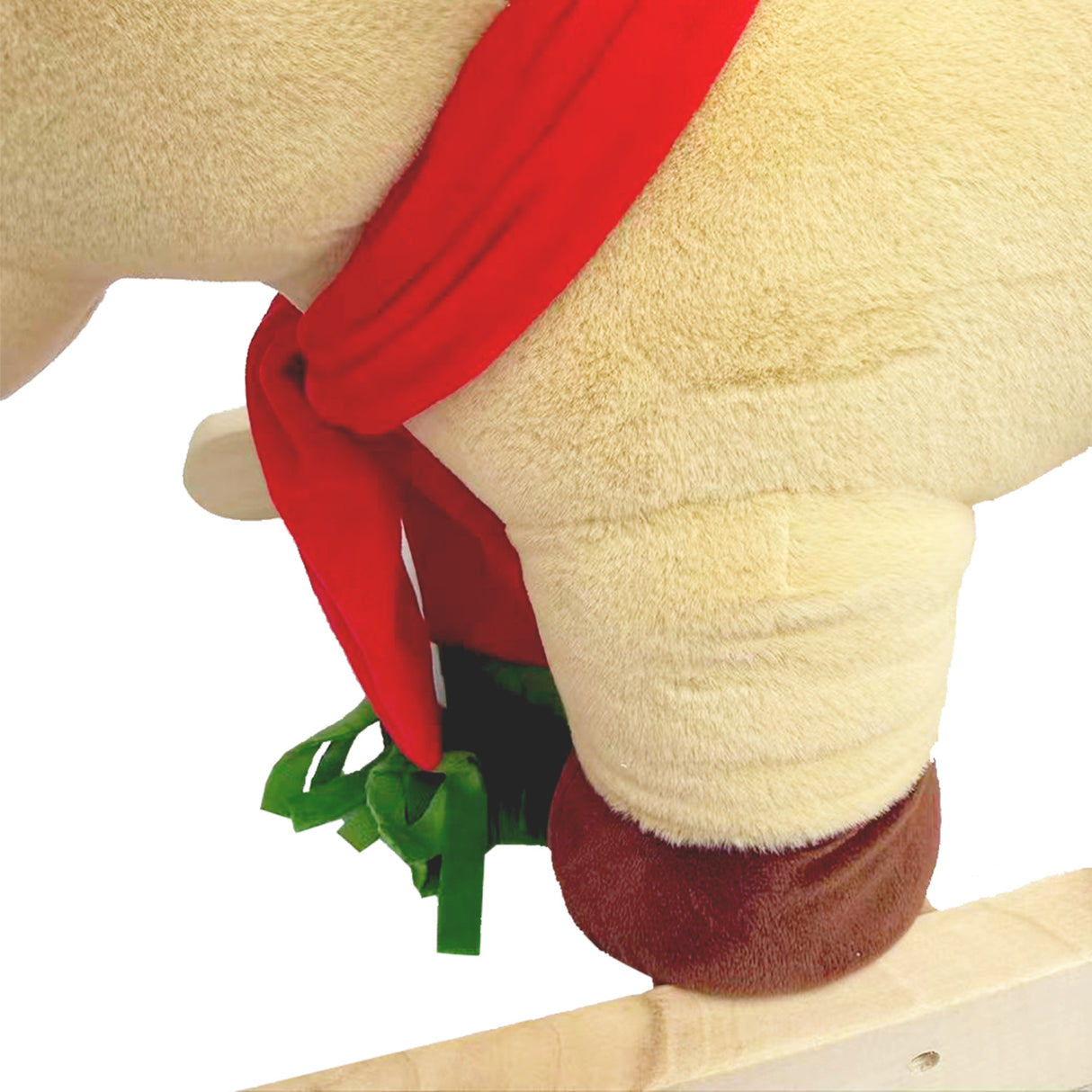 Kids Plush Moose Ride-On Rocking Horse | OROA Kids