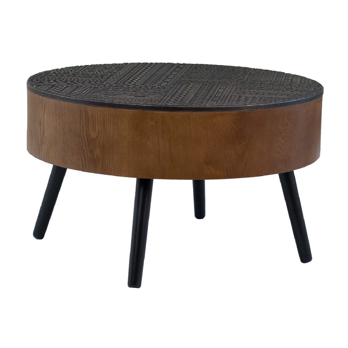 Modern Carved Coffee Table - OROA - view 3