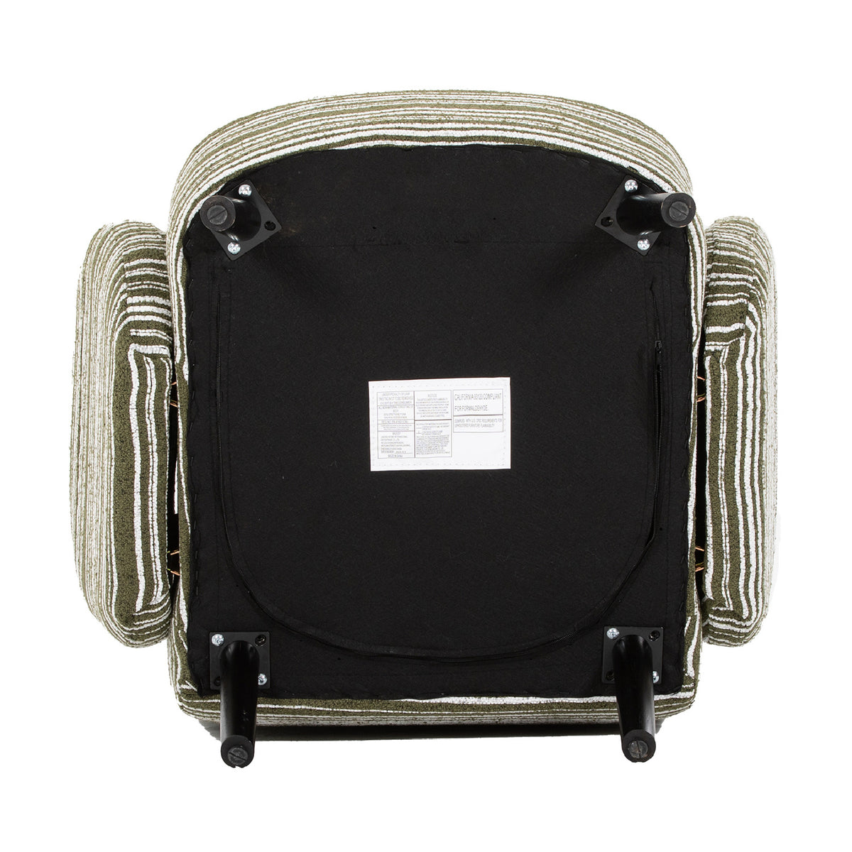 Modern Sanded Fabric Armchair | OROA
