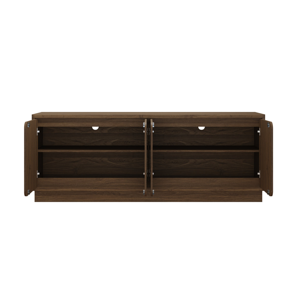 Modern European furniture - Modern Walnut TV Cabinet - www.oroa.com