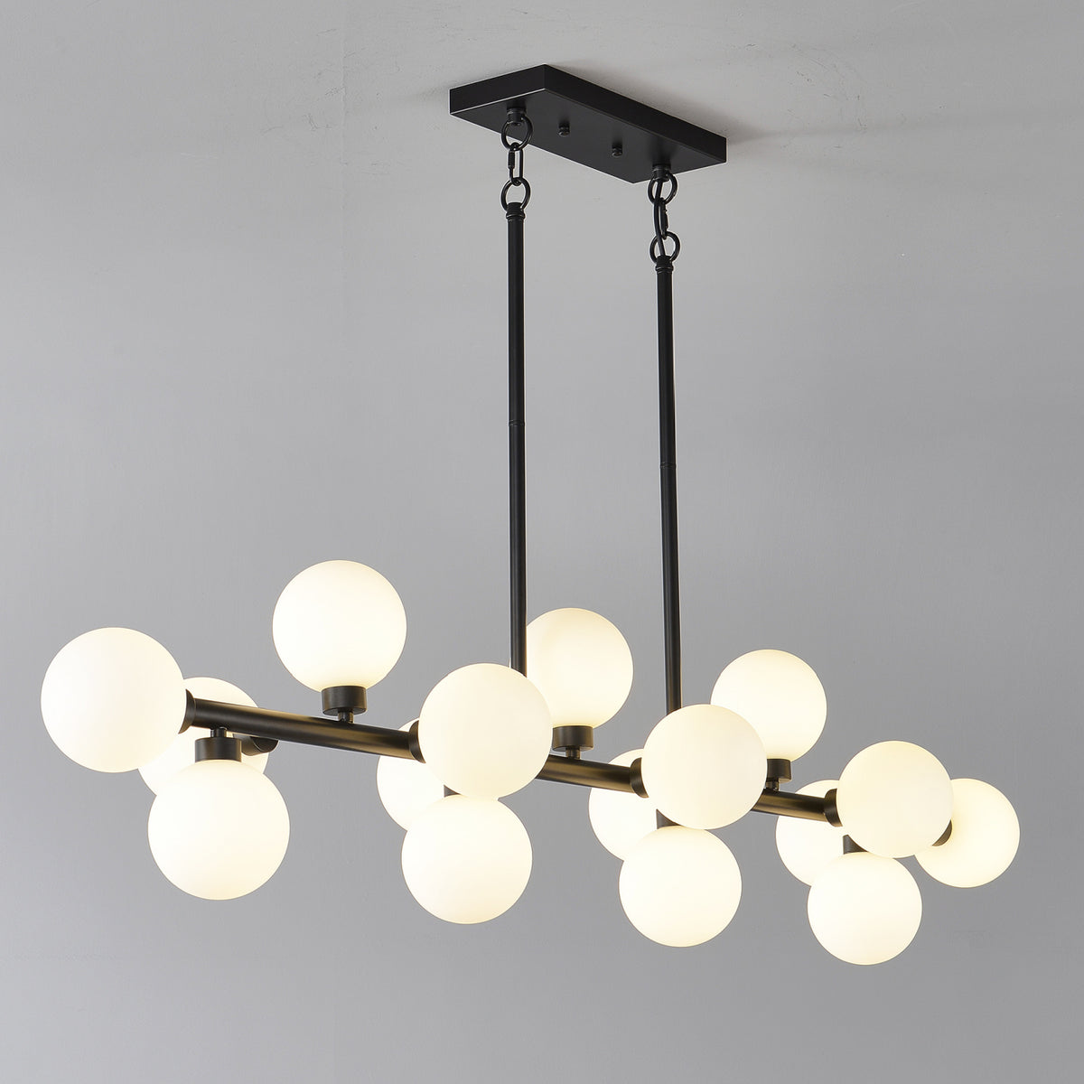 Modern Opal Glass Chandelier | OROA