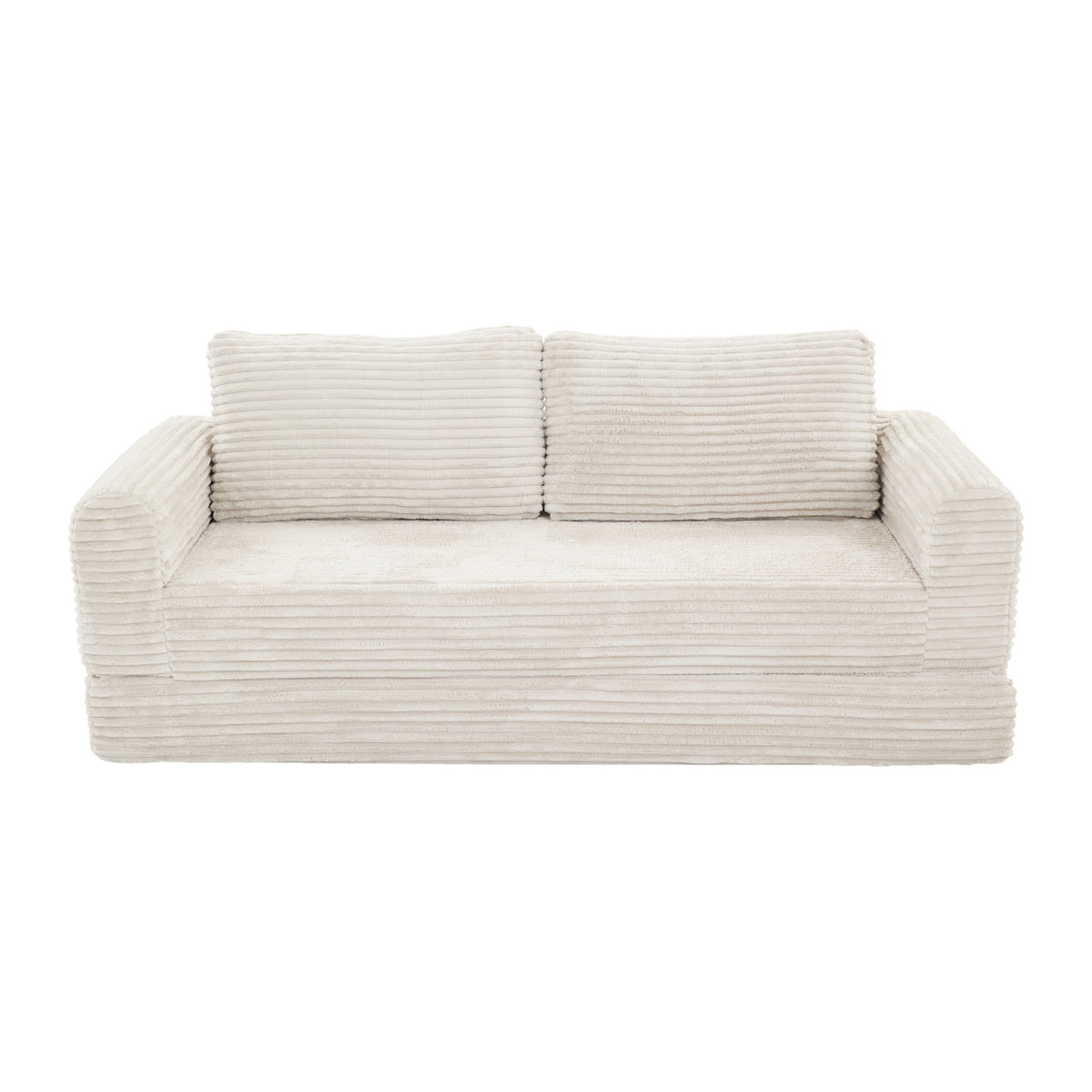 Modern European furniture - Convertible Corduroy Folding Futon Sofa Bed - www.oroa.com