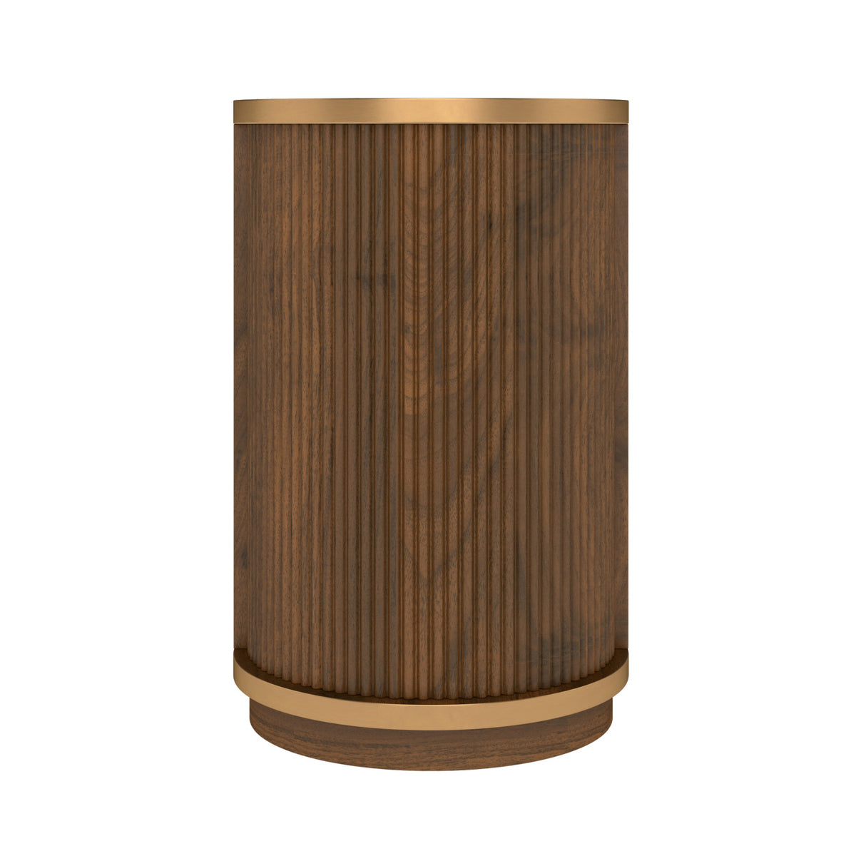 4-Door Walnut Fluted Sideboard | OROA