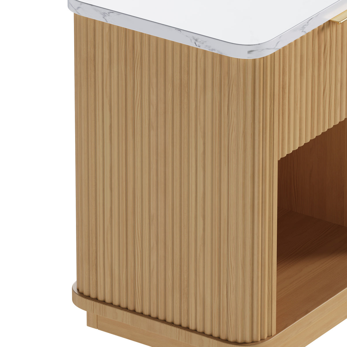 Modern Bedside Table Nightstands (2) | OROA