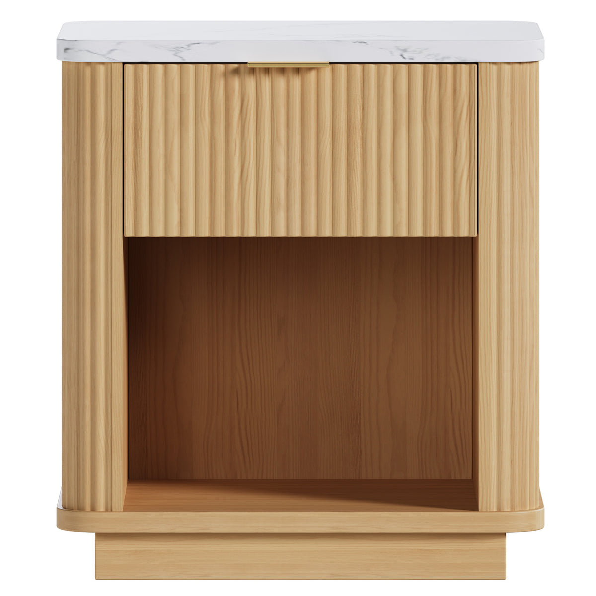 Modern Bedside Table Nightstands (2) | OROA