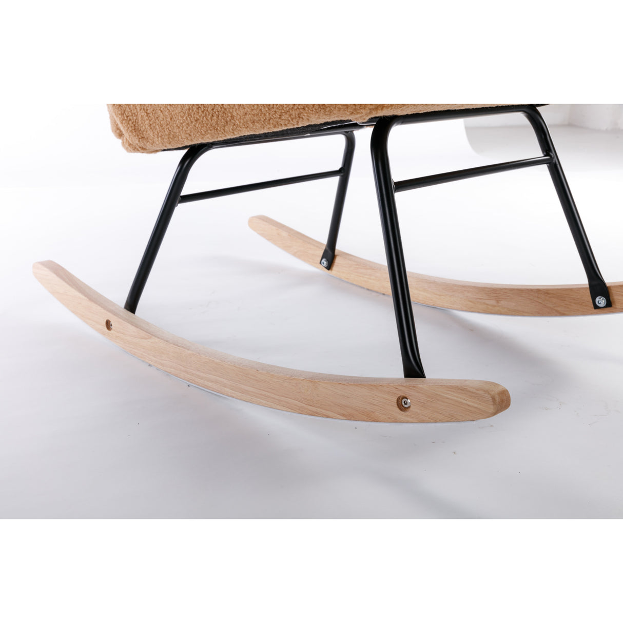 Teddy Fabric Rocking Nursery Chair | OROA Kids