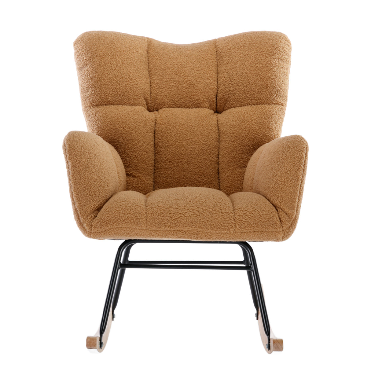 Teddy Fabric Rocking Nursery Chair | OROA Kids