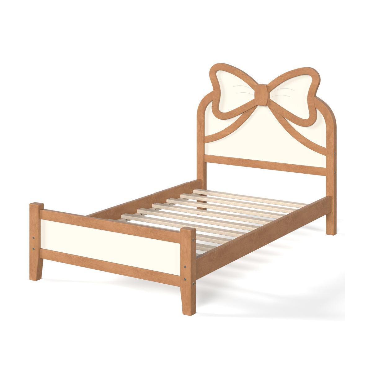 Wooden Platform Twin Bed | OROA Kids