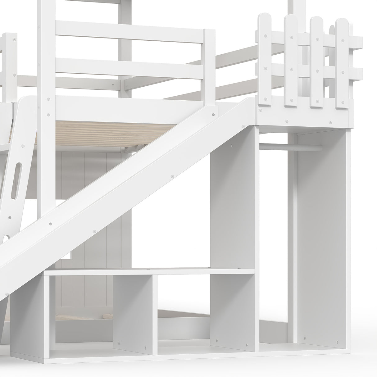 Twin Full House Bunk Bed | OROA Kids