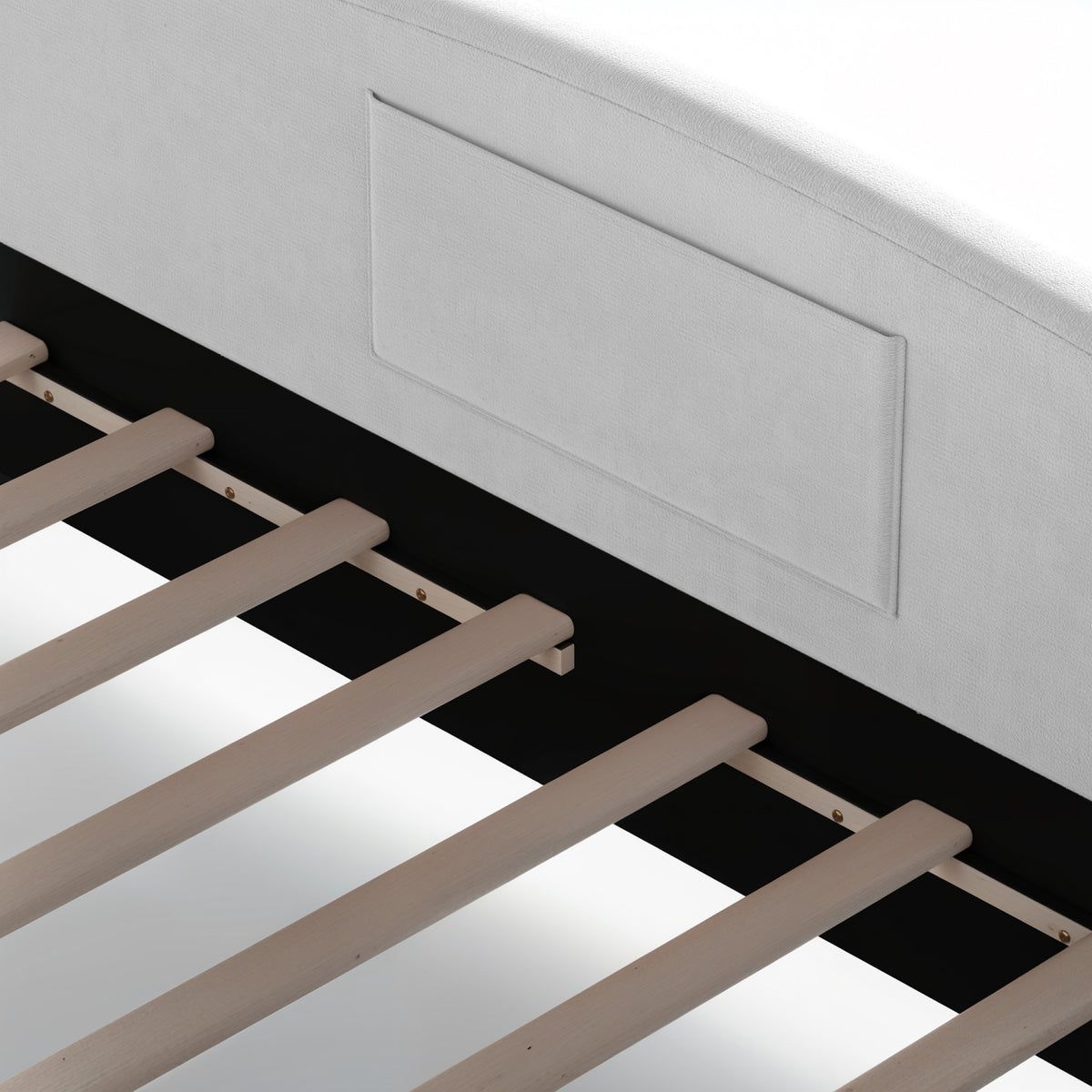 Upholstered Gray Kids Floor bed | OROA Kids