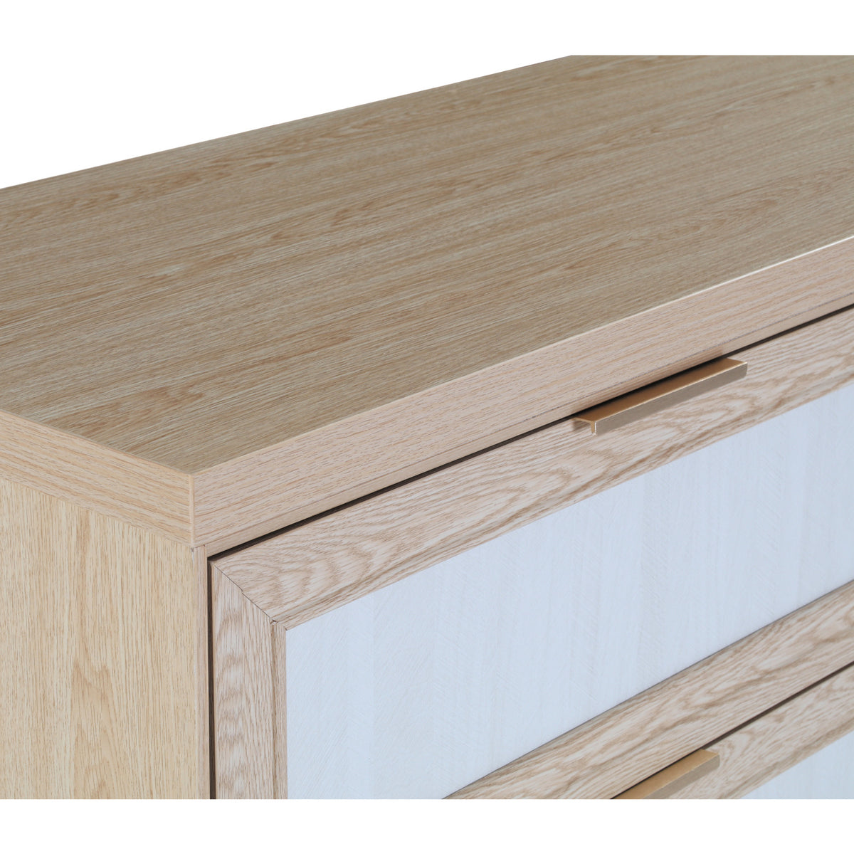 Modern European furniture - Royal Oak Two-Tone Wooden Dressing Table - www.oroa.com