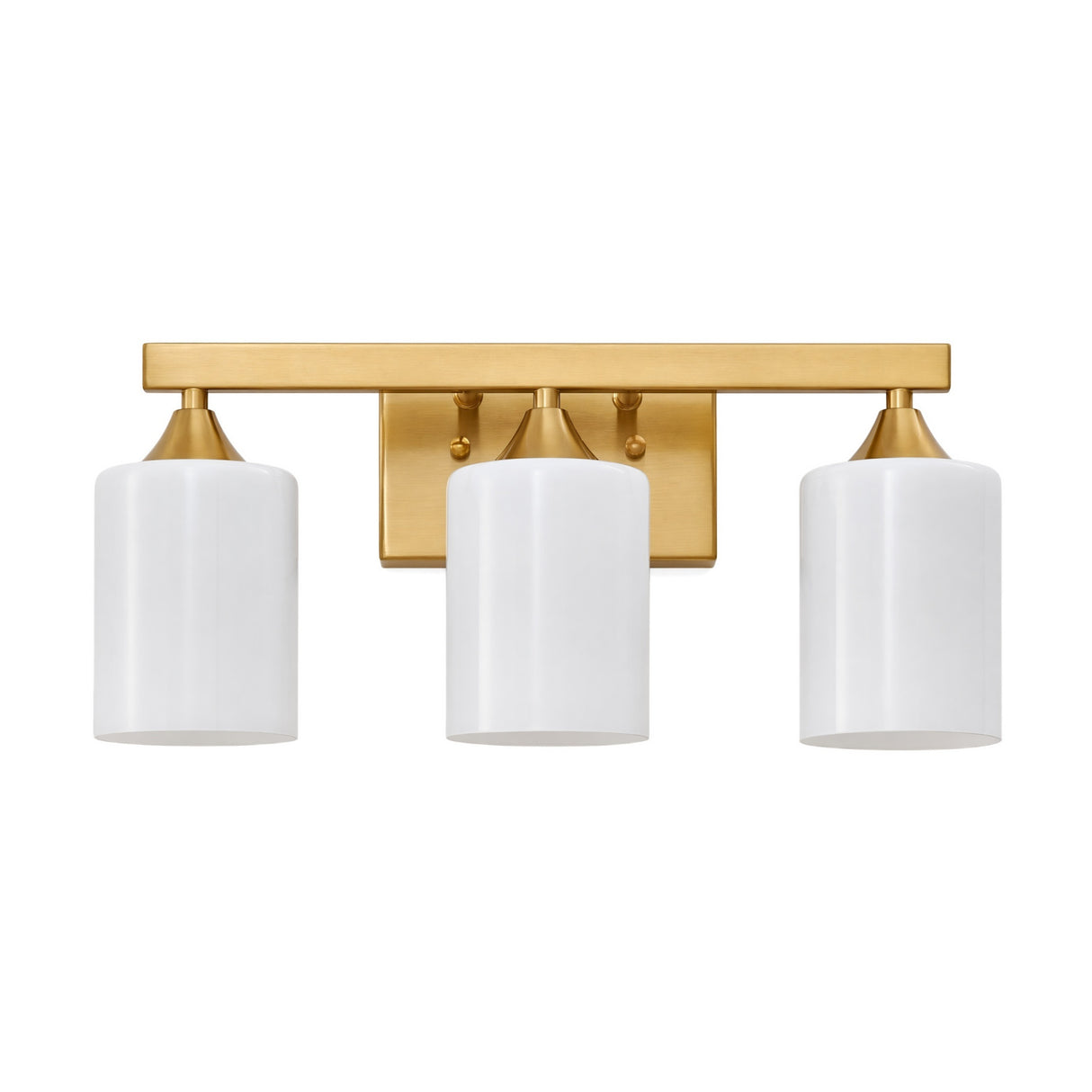 15" Gold 3-Light Vanity Wall Sconce | OROA