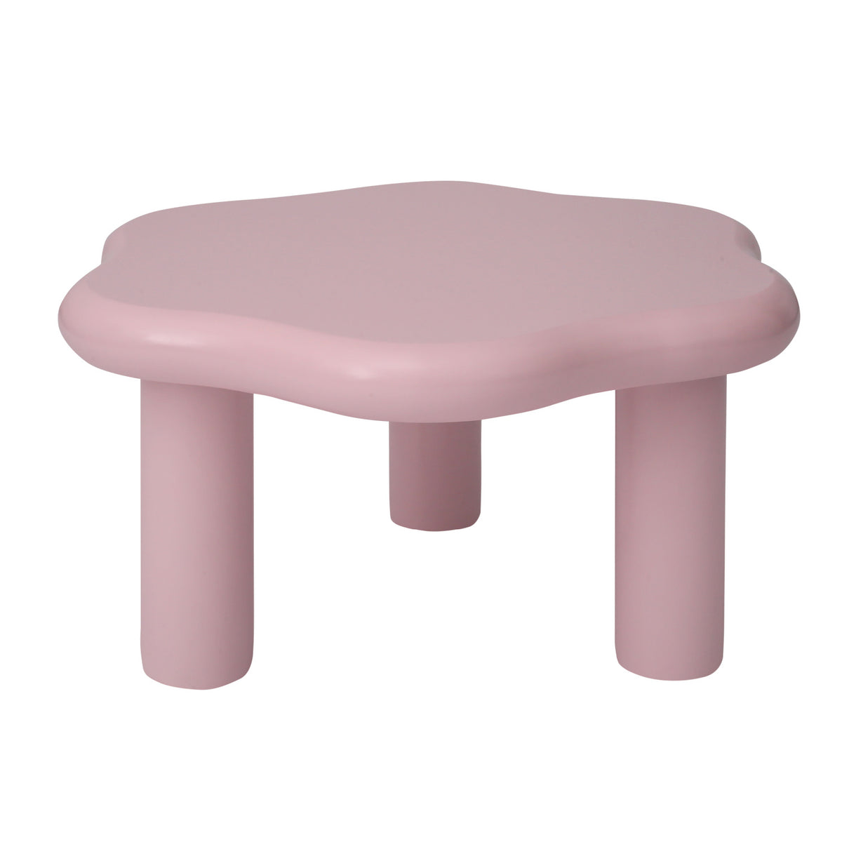 Modern European furniture - Pink Flower Shaped Coffee Table - www.oroa.com