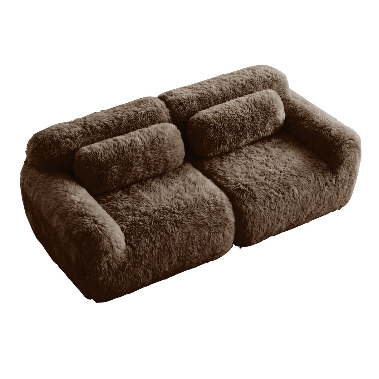2-seater Modular Sectional Sofa Couches | OROA