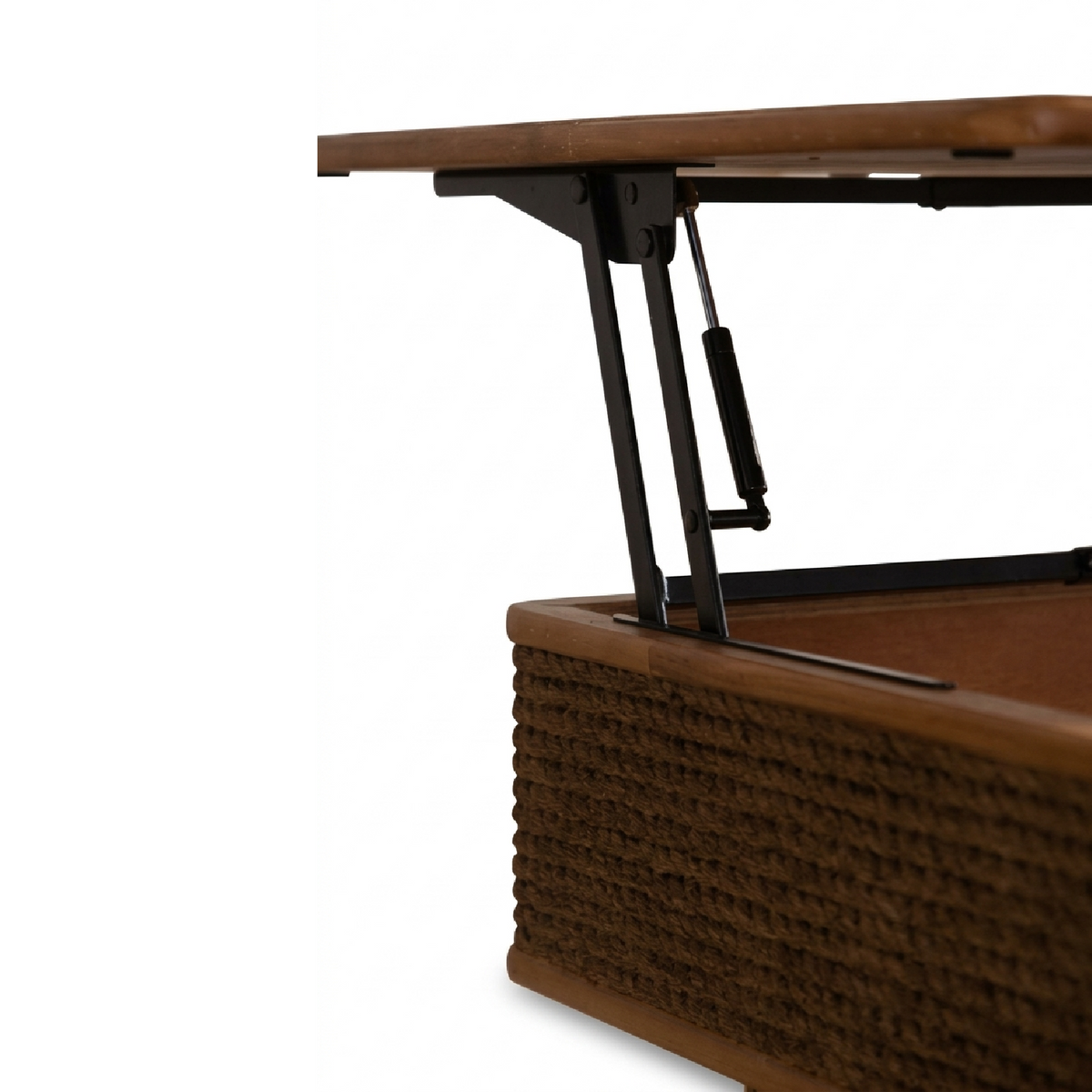 Vintage Square Rattan Coffee Table | OROA