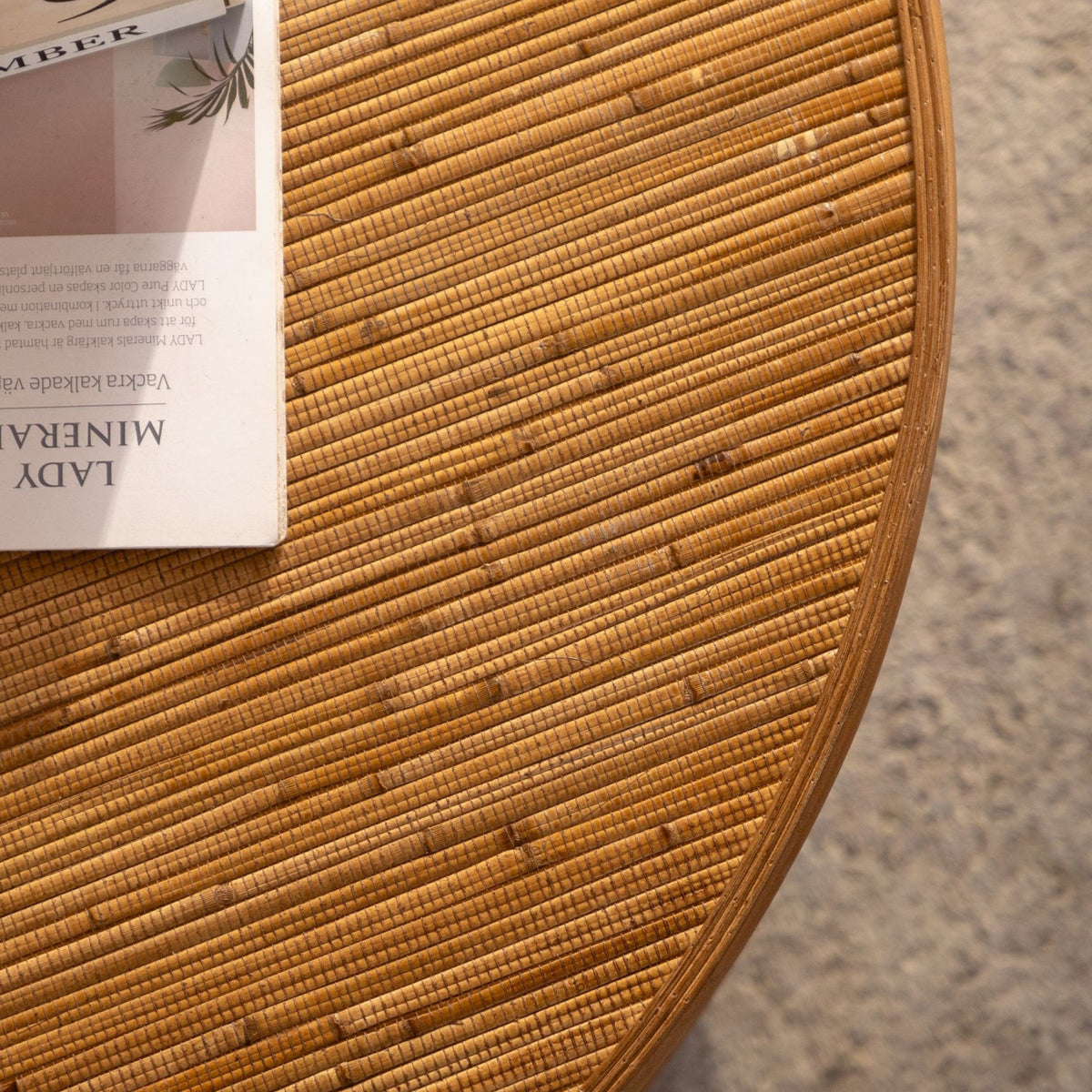 Rattan Round Retro Coffee Table | OROA