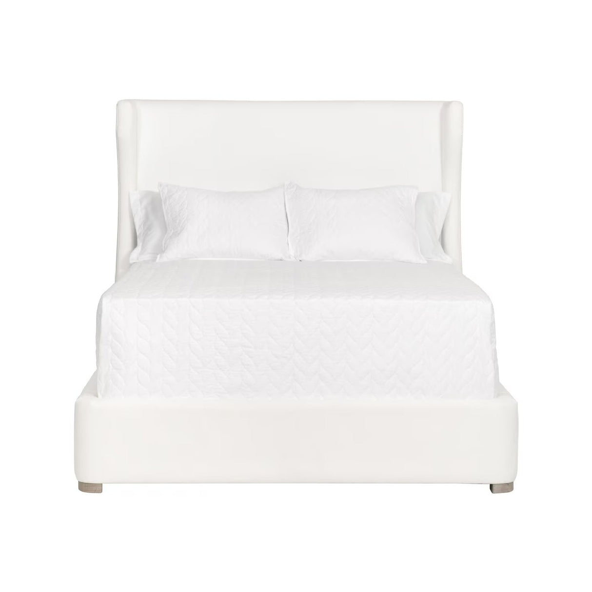 White Upholstered Bed | Living Essentials Balboa – alternate view 22