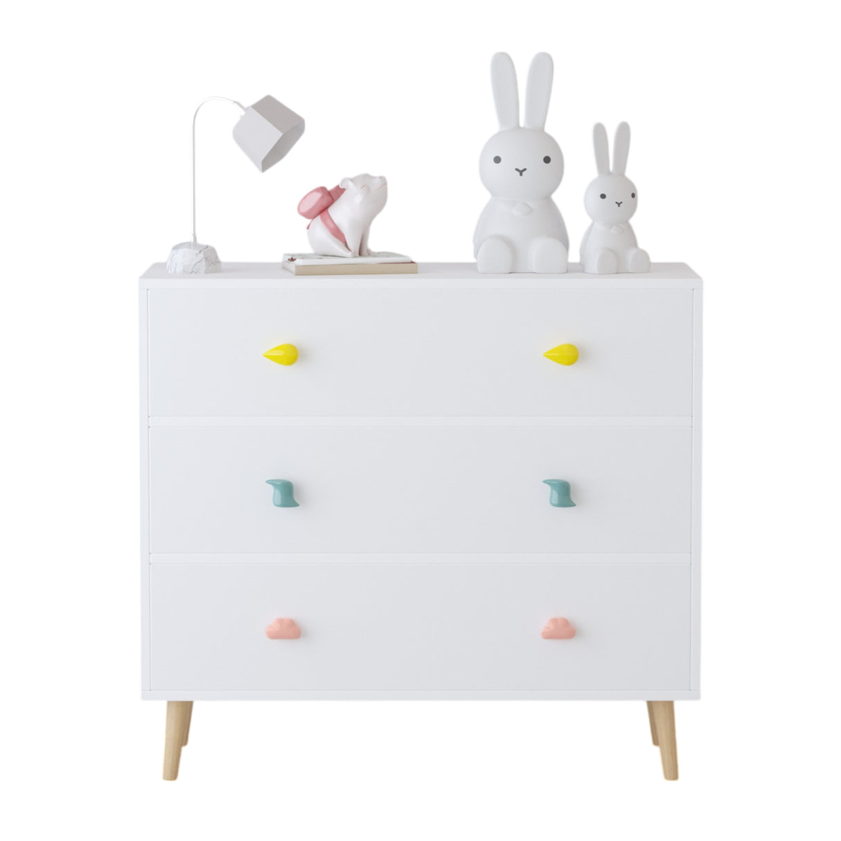 Solid Wood Kids 3 Drawer Dresser | OROA Kids