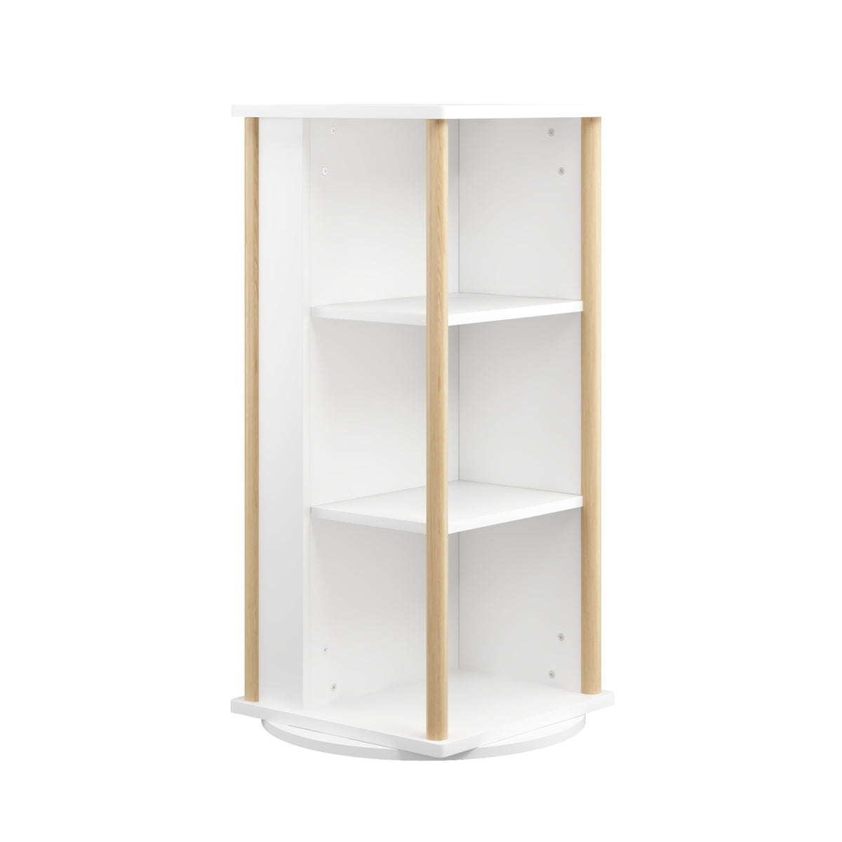 3-Tier Wood Rotating Kids Bookshelf with Chalkboard | OROA Kids