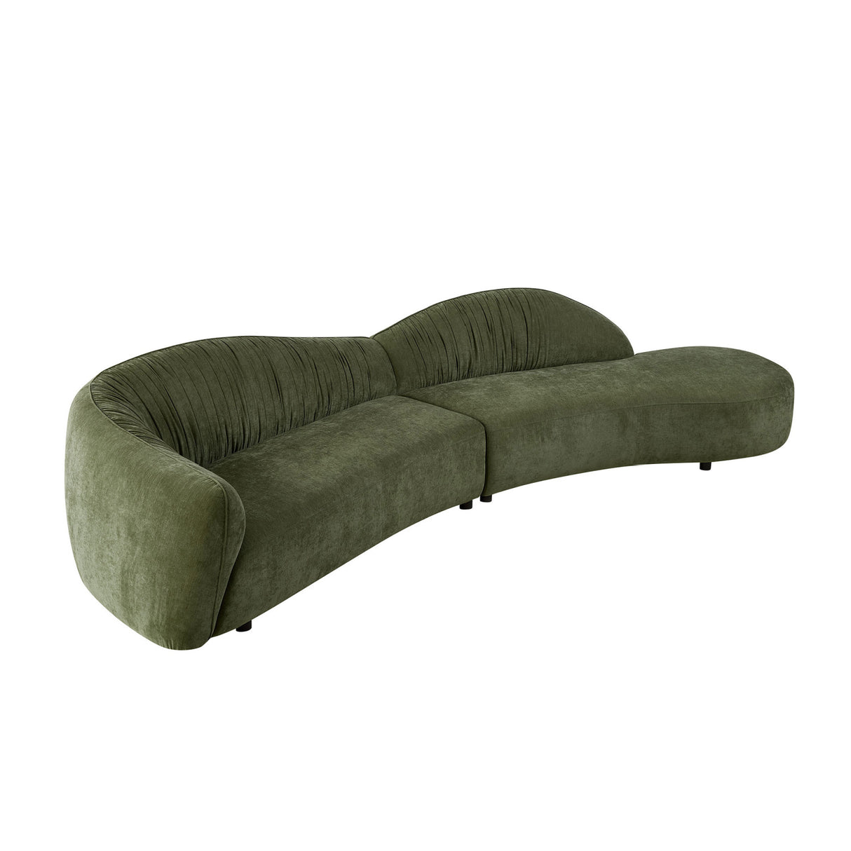 Mid-Century Upholstered Modular Sofa | OROA