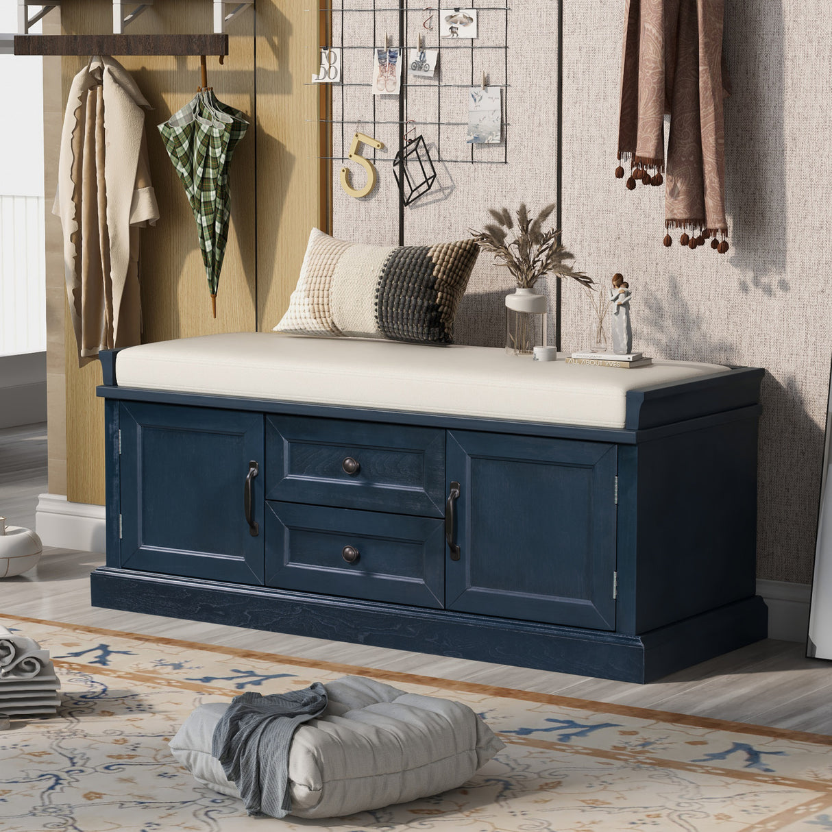 TREXM Wooden Storage Bench | OROA