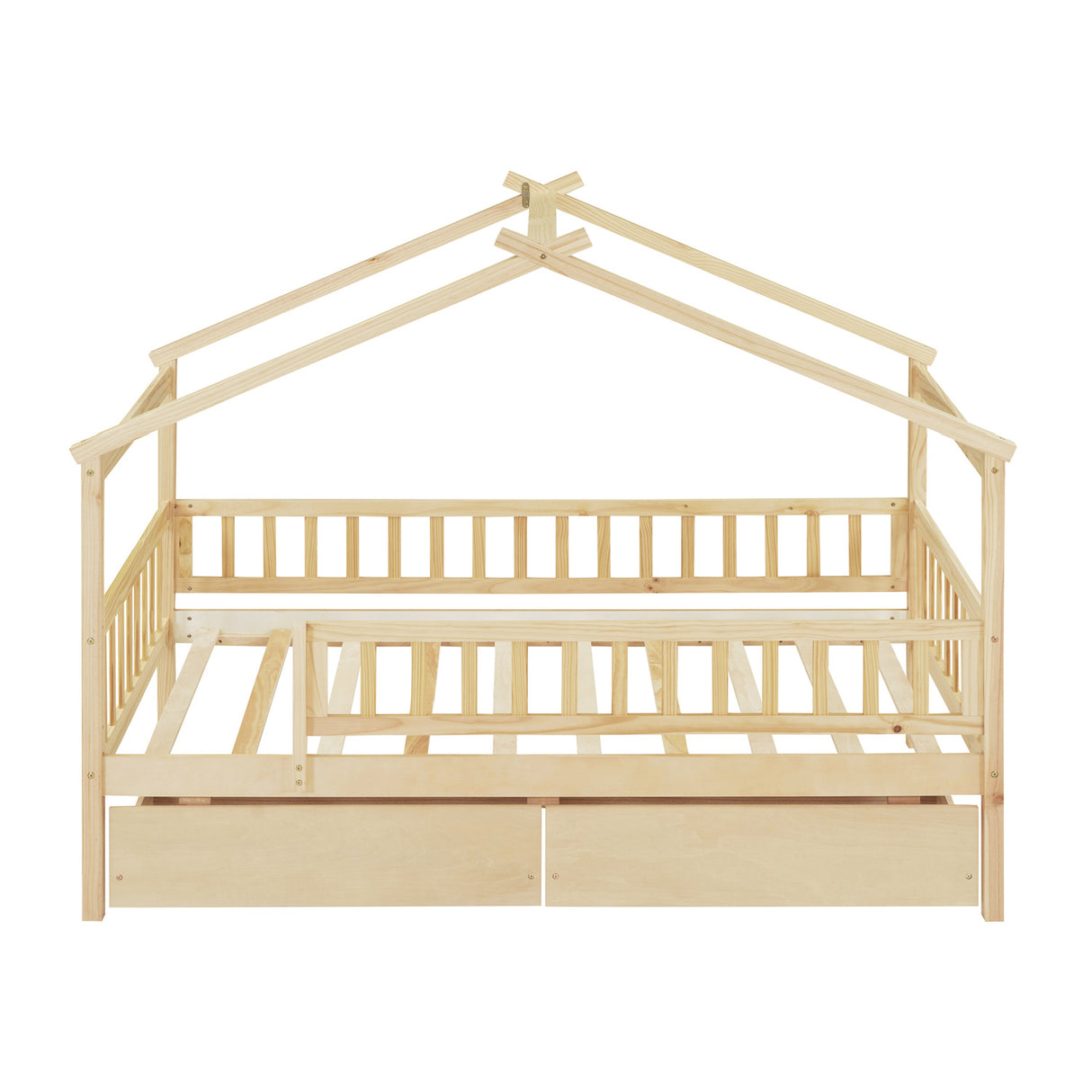 Twin Size Wooden House Bed | OROA Kids